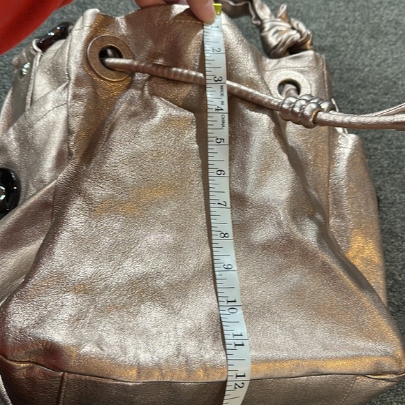 Metallic pink leather Coach bag used one day - Picture 8 of 11